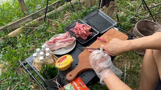 Camping với Bò nướng Lá Lốt ở Boar Glamping - Sóc Sơn, Hà Nội