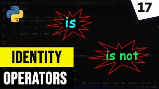 Identity Operators in Python Programming Language