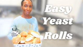 Homemade Yeast Rolls Quick and Easy