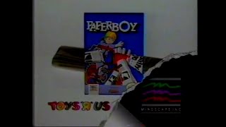Paperboy NES Commercial