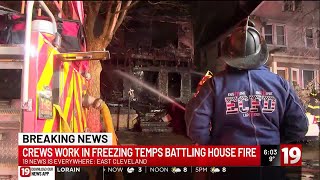 East Cleveland house fire