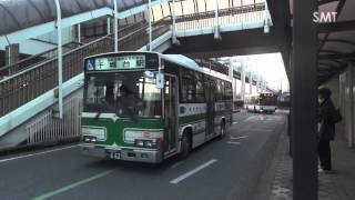 【3DFHD】千葉内陸バス 惜別 1110 吉岡(HINO Rainbow RJ) 千城台駅終着