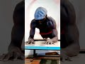 Longest duration hula hooping in abdominal plank position ⏱️ 3 min 16 sec by @mr.obaroene🏆🥇#SHORTS