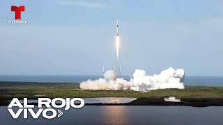 SpaceX lanza el Falcon Heavy con satélites de la Fuerza Espacial | Al Rojo Vivo | Telemundo