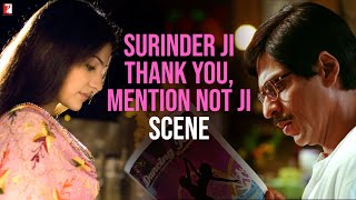 Surinder Ji Thank You, Mention Not Ji | Scene | Rab Ne Bana Di Jodi | Shah Rukh Khan, Anushka Sharma