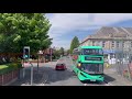 manchester bus ride 🇬🇧 route 111 chorlton to manchester city centre full journey