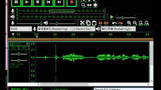 錄音軟體 Audacity 介面配色改成高對比