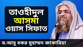 তাওহীদুল আসমা ওয়াস-সিফাত || সম্পূর্ণ আলোচনা || ড.আবু বকর মোহাম্মদ জাকারিয়া