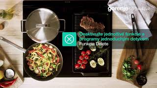 Varné platne gorenje OmniFlex - IQ programy a funkcia Delete