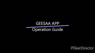 [GEESAA] WIFi Setting Operation Guide