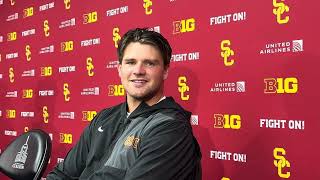 USC TE Walker Lyons | Trojans beat Michigan 31-13