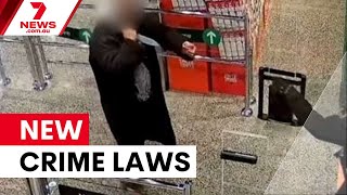 Victoria introduces tough new retail crime laws | 7NEWS