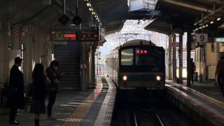 終焉間近　阪和線の205系　天王寺駅　JR Hanwa Line Tennōji Station　(2017.1)