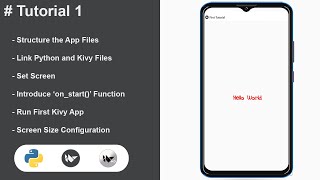 Kivy/kivyMD Tutorial #1 - Create Mobile Apps With Python