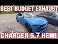 Top 4 BEST BUDGET EXHAUST for Dodge Charger 5.7L HEMI!