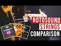 Rotosound Bass Strings Comparison: Ultramag VS Swing Bass VS Nexus