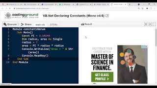 Visual Basic | Assignment | Arithmetic | Relational operators| Part 1