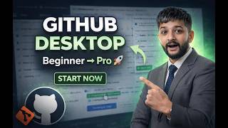 How to Use GitHub Desktop (2026) 🚀 Full Course for Beginners & Developers ( Step by step tutorial )