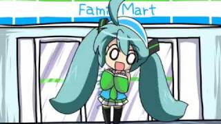 【Miku Hatsune PV】 Vocaloid Family Mart Jingle 【VOCALOID】