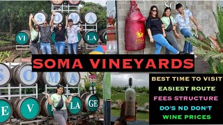 Soma Vineyard Best| Grape wine| Best time to visit and to taste|