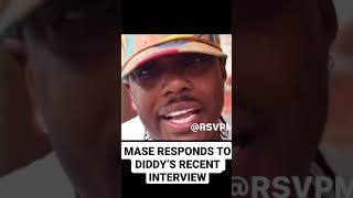 MASE RESPONDS TO DIDDY’S RECENT INTERVIEW