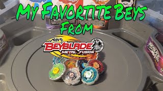 My Favorite Beyblade Metal Fusion Beys!