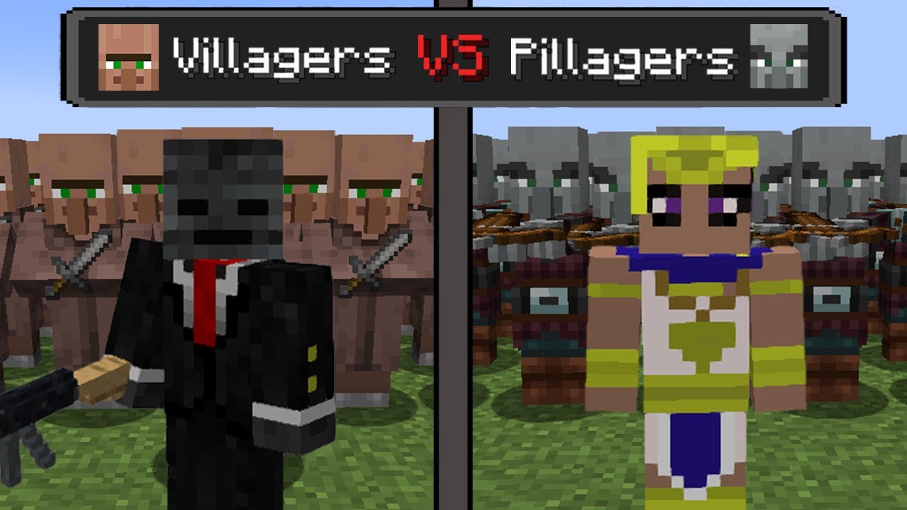 10,000 Villagers vs 10,000 Pillagers