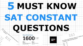Five of the HARDEST SAT Math Problems! (2026)
