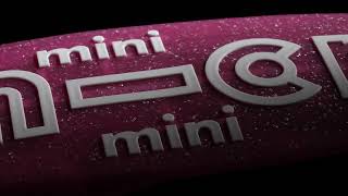 Mini Deluxe Glitter Pink LED Scooter | Micro Scooters UK