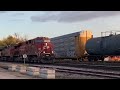 railfanning on 9 28 23 saw nb bnsf 5242 and cp 8741 sb mixfreight trins