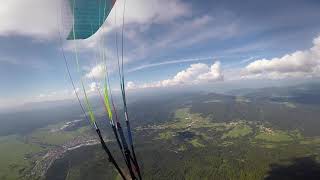 Paragliding accident big side colapse Advance Epsilon 8