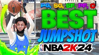 #1 JUMPSHOTS for ALL BUILDS & 3PT RATINGS in NBA 2K24! SECRET SHOOTING SETTINGS + TIPS! (SEASON 4)