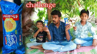 గుడ్ డే బిస్కెట్ ఛాలెంజ్ || Good day biscuits challenge || manu videos || pathem rajitha