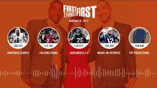 First Things First audio podcast (1.8.18) Cris Carter, Nick Wright, Jenna Wolfe | FIRST THINGS FIRST