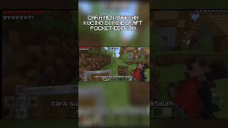 CARA MENJINAKKAN KUCING DI MINECRAFT POCKET EDITION