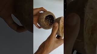 coconut shell table light 😍😜 || #shorts | #YouTubeshots | #diycraft