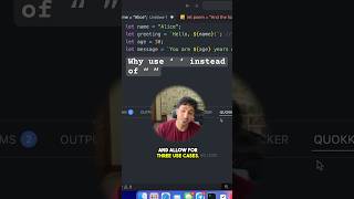 ` ` vs " " | Exploring the Power of Template Literals in JavaScript