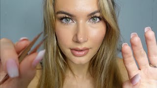 ASMR Close Personal Attention | Doing Your Brows w/whispers
