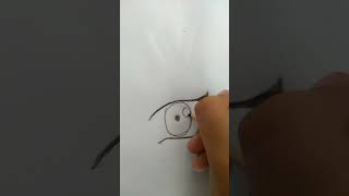 como desenhar olho de anime