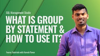 GROUP BY STATEMENT | SQL | FourceTutorial
