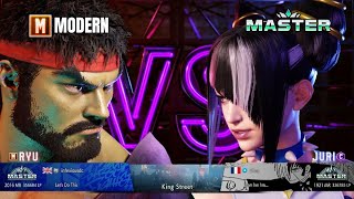 Modern Ryu (infexiousdc) vs Juri (Dims) Master 2000 MR | SF6