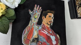 Ironman drawing | Time lapse video | Pencil Colors #marvel #ironman #tonystark #trending