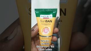 Sun Ban SunScreen \u0026 Tan Block Lotion