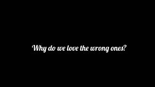 BERWYN |WRONG ONES | LYRICS | BLACK BACKGROUND EDIT |LYRICAL VIDEO