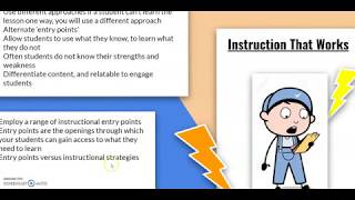 Effective instruction Jim Burke