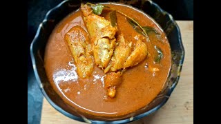 மசாலா வறுத்து அரைத்த மீன் குழம்பு/Masala fish curry/மீன் குழம்பு