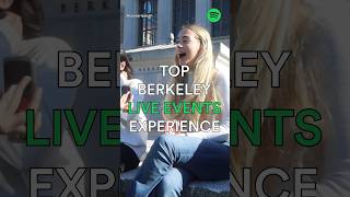 Top Berkeley Live Events Experience 🎤 #ucberkeley #berkeley #concerts #spotify #college #cal