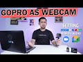 GOPRO JADI WEBCAM ZOOM DAN G-MEET | Setting Video & Audio (OBS Studio) | HDMI Video Capture Card