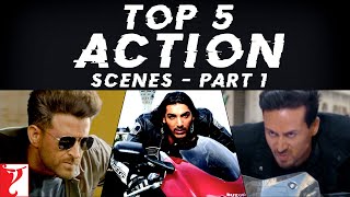 Top 5 Action Scenes | Part 1 | Bike Chase Sequences | Hrithik, Tiger, Salman, Aamir, John, Abhishek