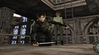 Testing Leon Crouch animation - RE4 UHD